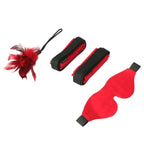 SportSheets Sexy Slave Kit|Front View|"complete bondage starter kit-front view adult toys direct"|