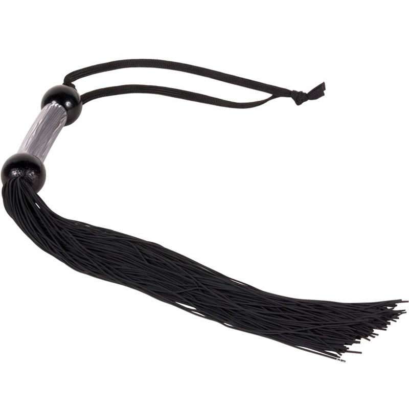 SportSheets Large Rubber Whip|Side View|"whip details-side view"|